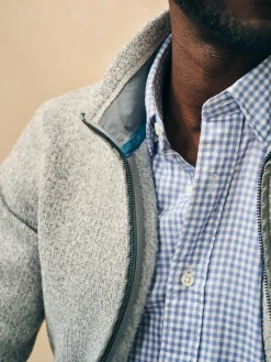 Sweater Fleece Full Zip -*Faherty Brand Discount