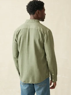 Tried & True Chambray Workshirt -*Faherty Brand Clearance