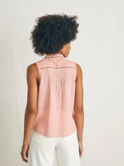 Willa Sleeveless Top -*Faherty Brand Hot
